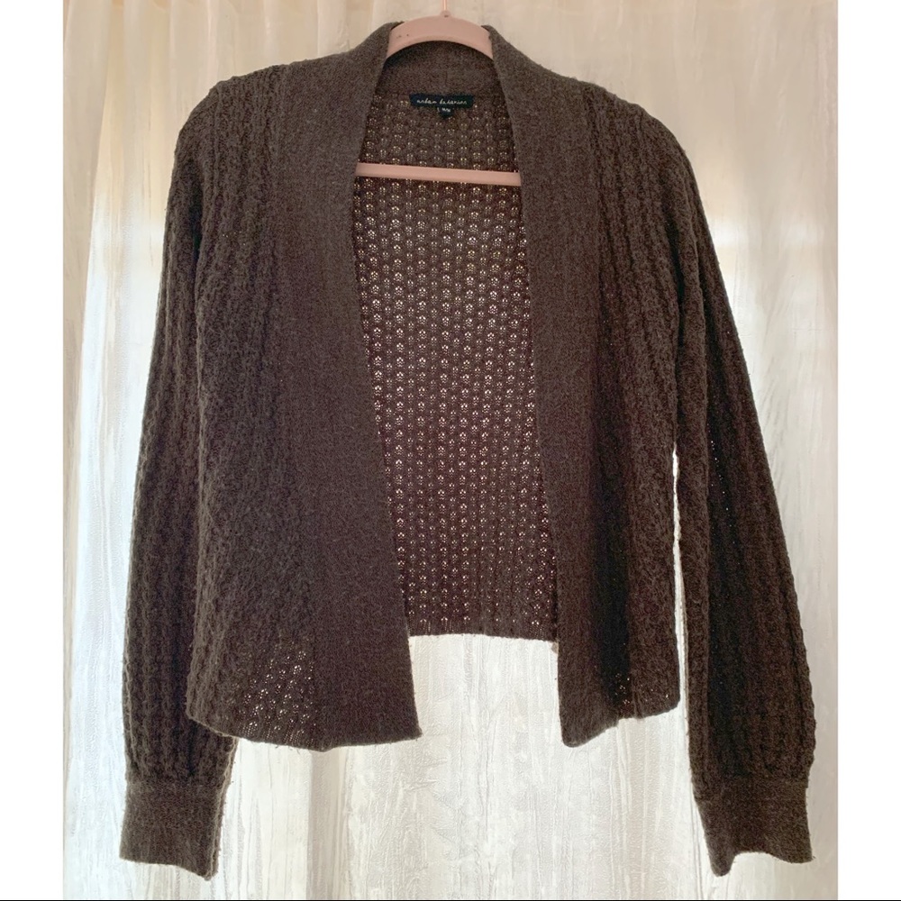 Brown Cardigan Sweater